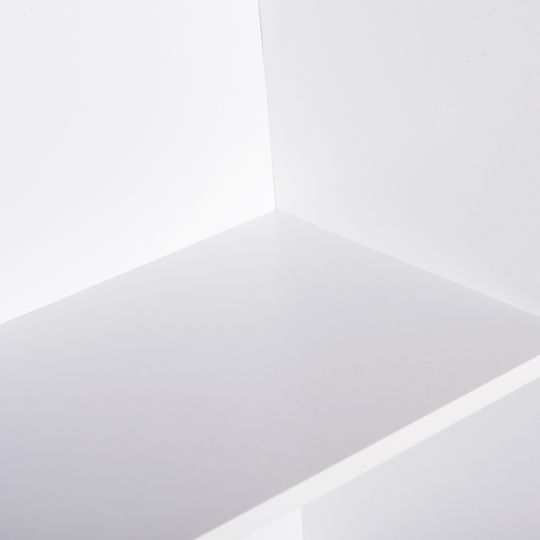 Βιβλιοθήκη Cubicon Λευκή 38.5x23.5x80εκ.