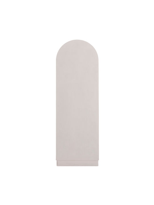 Bookcase Santorini Off-white-natural 60x38x178cm
