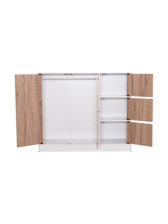 SONAMA Mobilier de Intrare cu Cuier & Dulap pentru Pantofi 117x39.5x99.5cm