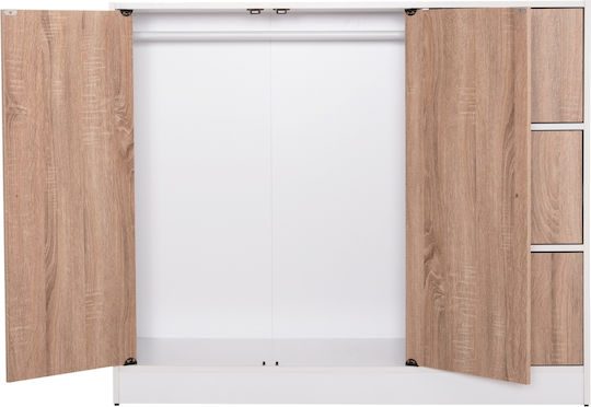 SONAMA Entry Furniture with Hanger & Shoe Rack 117x39.5x99.5cm