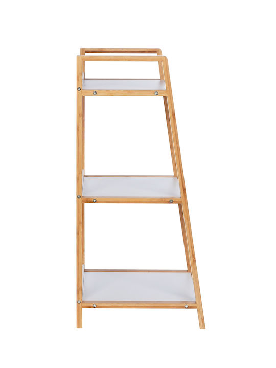 Finja Bookcase Natural White 43x76x36cm