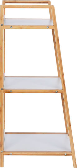 Bibliothek Finja Naturweiß 43x76x36cm