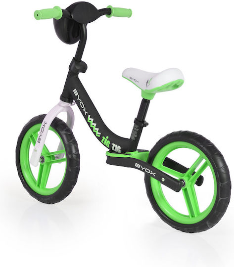 Byox Kids Balance Bike Zig Zag New Green