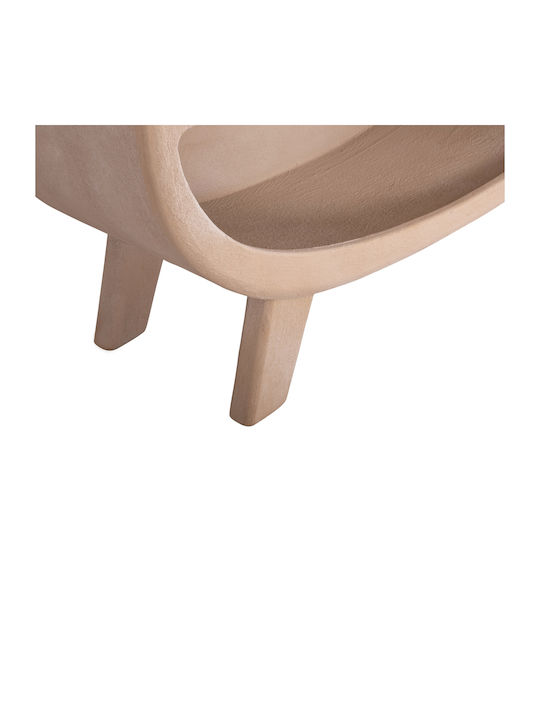 Bibliothek Santorini Coffee 120x38x133cm