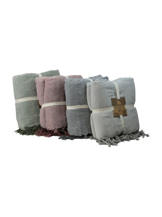 Viosarp Ριχτάρι Πολυθρόνας Chenille 230x170εκ. Πράσινο