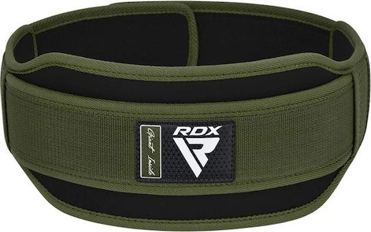 Gewichthebergürtel Doppelgurt Rx5 Armeegrün M