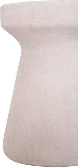 Табуретка Дневна стая Пластмаса Santorini Off-white 32x32x46бр