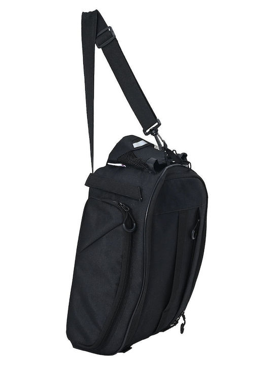 vidaXL 42008083 Coș bicicletă Negru