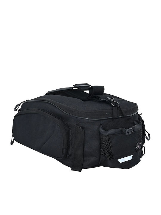 vidaXL 42008083 Coș bicicletă Negru