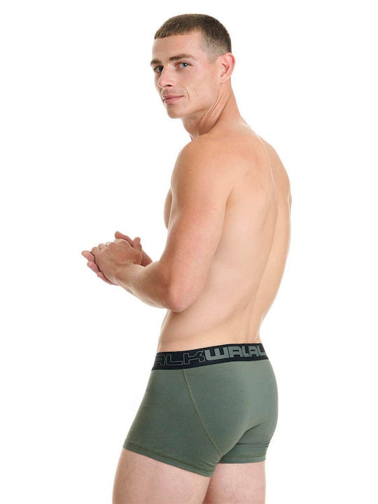 Men's Boxers Khaki-anthracite 2Pack