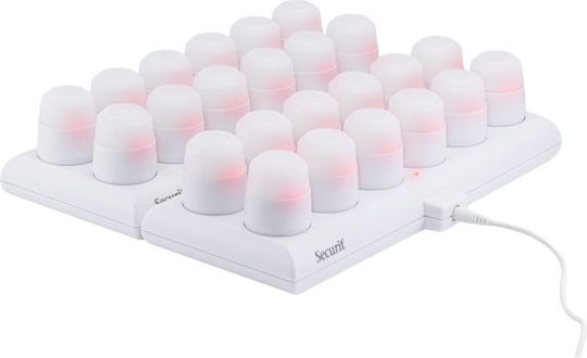 Securit Dekorative Lampe Teelicht Mehrfarbig 12Stück