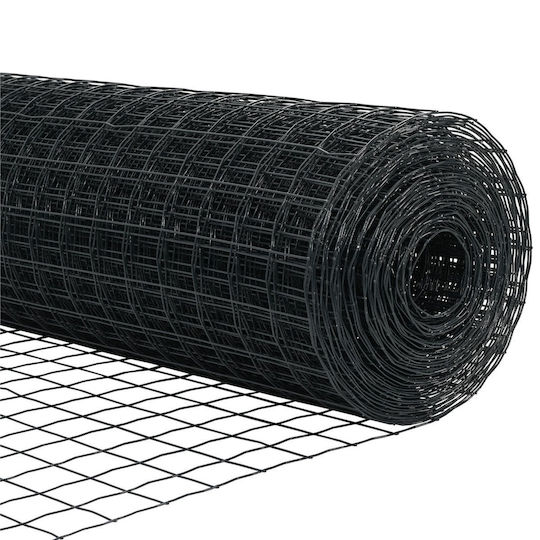 vidaXL Draht für Gartenzaun aus Stahl 120cm 1Stück Gray