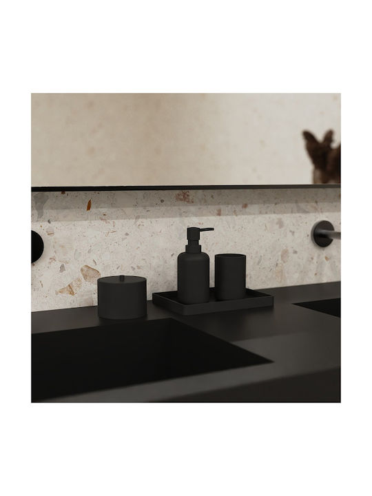 Inter Ceramic Dispenser Plastic Negru 310ml
