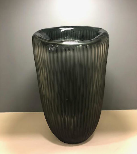 Karvounis Decorative Vase Green 19x19x32cm