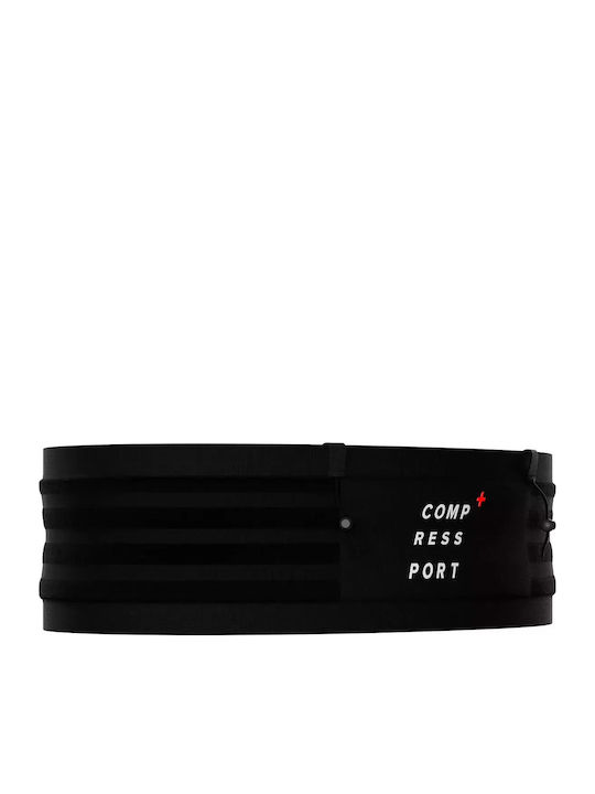 Compressport Freebelt Pro CU00011B-990 Ζώνη Τρεξίματος Μαύρη