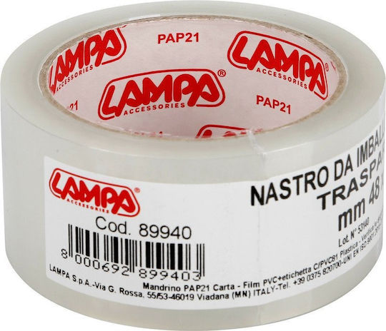 Lampa Verpackungsfolie 48mm x 66m Transparent