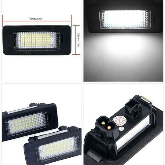 Best-Ka Светлини за регистрационната табела LED 6000 2бр