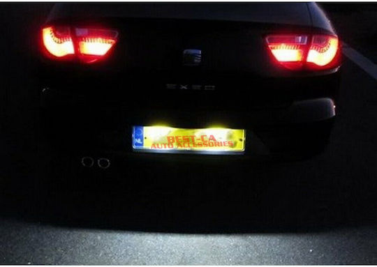 Best-Ka Светлини за регистрационната табела LED 12V за Seat Алтеа / Леон / Ибица / Ароса / Толедо / Кордоба 2бр