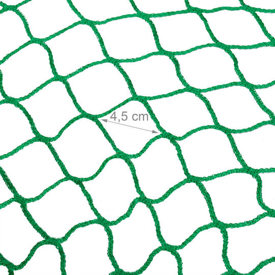 Plasă de protecție pentru remorcă verde Relaxdays 2 x 3 m