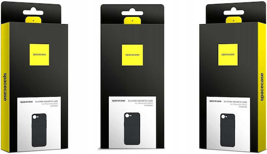 Spacecase Back Cover Silicone Black (iPhone 16e)