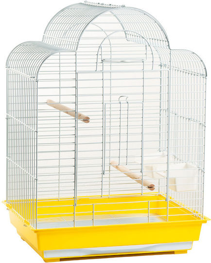 MrZoo Vogelkäfig Clara 52x41x70cm. Gelb