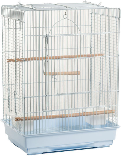 MrZoo Bird Cage Caroline 42.5x30x57cm. White