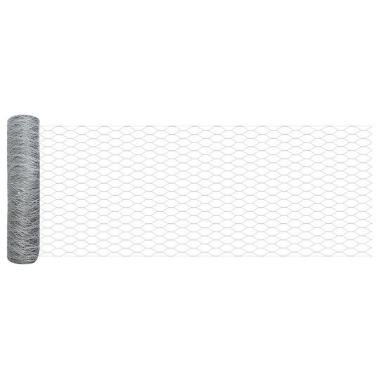 vidaXL Stahl Draht Für Gartenzaunbedarf Von 50x50x50cm 2Stücke Grau