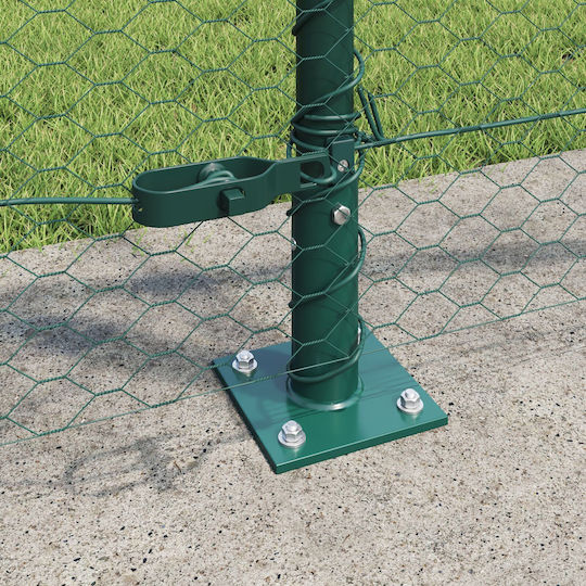 vidaXL Garden Fencing Material 13pcs Green