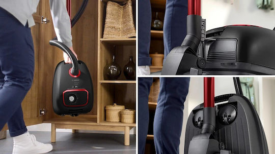 Bosch BGl41Pow2H Staubsauger 850W Eingetütet 4Es Schwarz