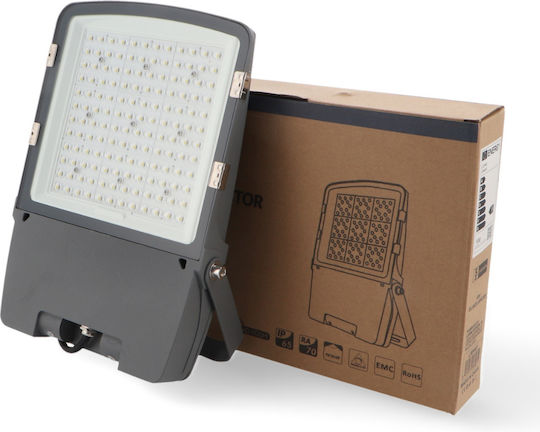 Ledme Rezistent la apă Proiector LED 100W Alb Rece 6000K cu Telecomandă IP65