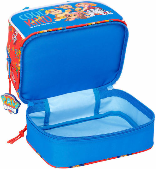 Safta School Insulated Lunch Bag Handbag 4.5L Blue Paw Patrol 20x15x20cm