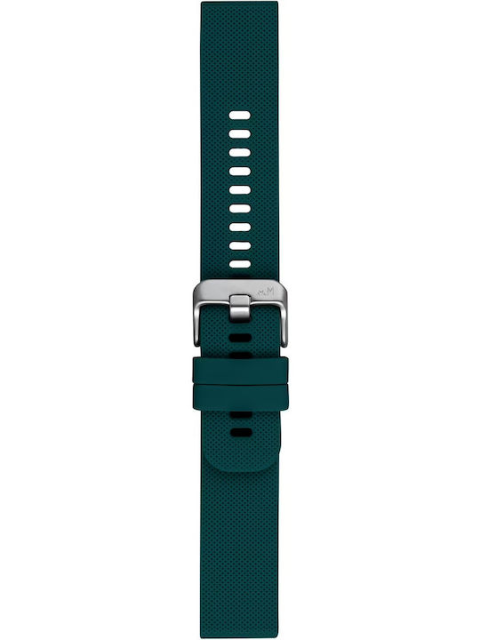 Morellato Byte Curea de cauciuc Turcoaz 22mm
