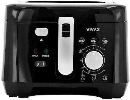 Vivax DF-1800B Friteuză cu aer 2.5lt Negru