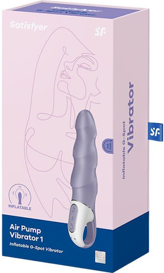 Satisfyer Air Pump Vibrator G-Spot with Remote Control 1cm Purple