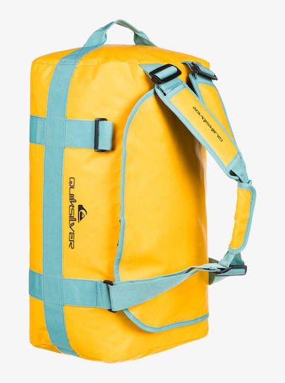 Quiksilver Sea Stash Σακ Βουαγιάζ Κίτρινο Υφασμάτινο Μ26xΠ26xΥ26εκ.