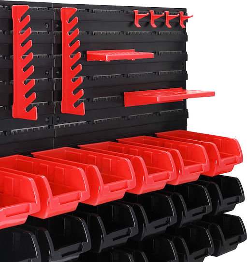Deuba Wall Organizer 43 Pieces