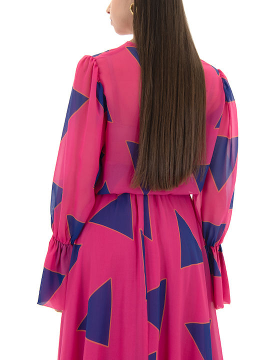 C. Manolo Bluza Albastru-Fucsia C. Manolo Bluza Albastru-Fucsia