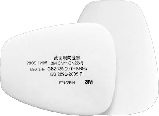 3m 6200 Half Mask Protective Spray Painting Dust Mask Filter Set