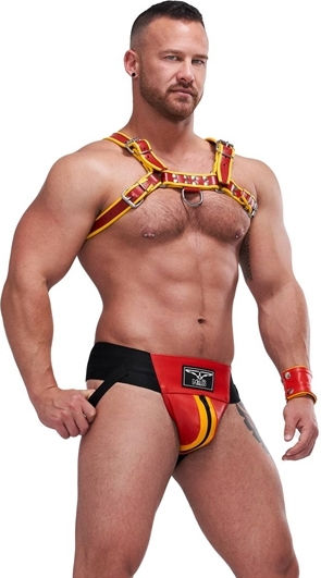 Mister B Ανδρικό Εσώρουχο Jockstrap Κόκκινο