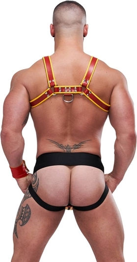 Mister B Ανδρικό Εσώρουχο Jockstrap Κόκκινο