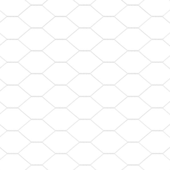 Fence Posts 10 pcs U-channel 120 cm Galvanized Steel Hexagonal Fence 1.2x10 m Galvanized Steel