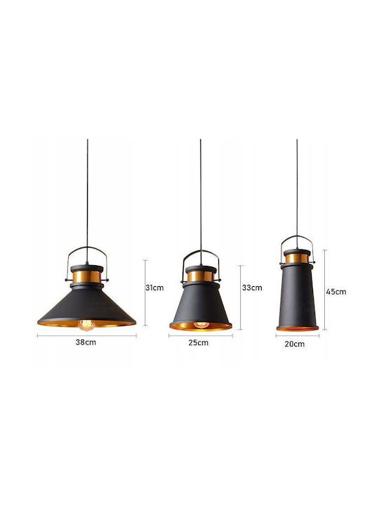Toolight Pendant Light Black