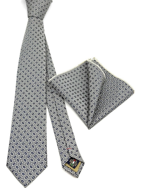 Legend Accessories Men's Tie Set Printed in Khaki Color