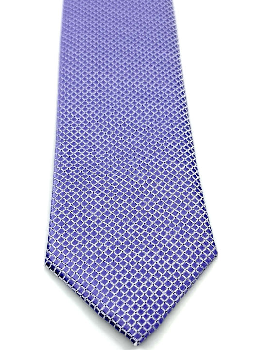 Legend Accessories Men's Tie Set Printed in Lilac Color