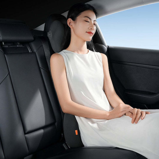 Baseus ComfortRide Headrest Μαξιλάρι Αυτοκινήτου σε Μαύρο Χρώμα