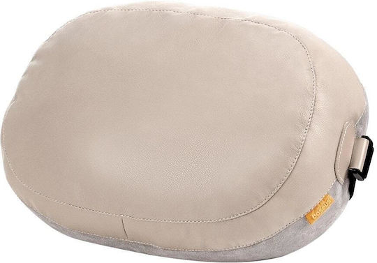 Baseus ComfortRide Headrest Dual Material Autokissen in Beige Farbe