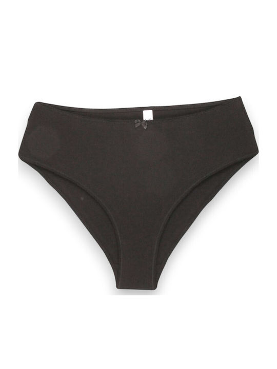 Βαμβακερά Ψηλόμεσα Γυναικεία Slip 3Pack Πολύχρωμο