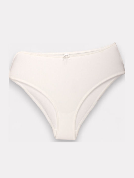 Βαμβακερά Ψηλόμεσα Γυναικεία Slip 3Pack Πολύχρωμο