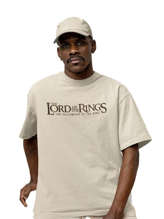 Cotton Division Oversize T-shirt Lord Rings Map Mlrts005