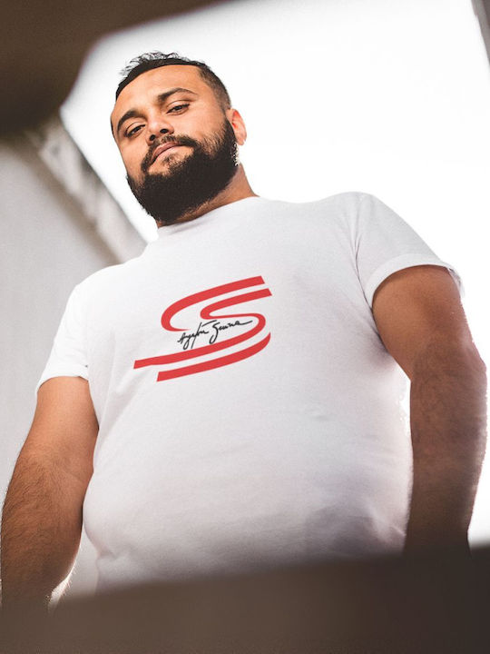 Tricou Senna Mărime Mare Negru
